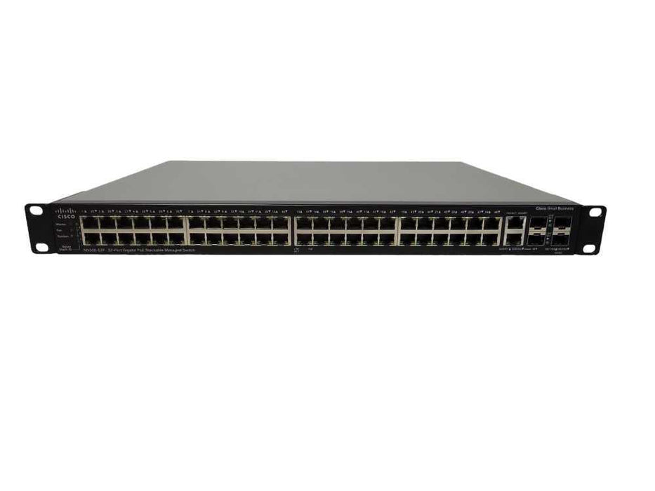 Cisco SG500-52P-K9 52-Port Gigabit PoE Managed Ethernet Switch _