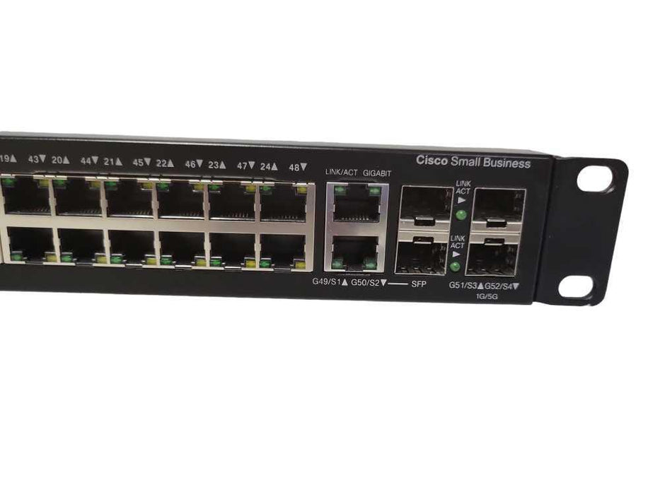 Cisco SG500-52P-K9 52-Port Gigabit PoE Managed Ethernet Switch _