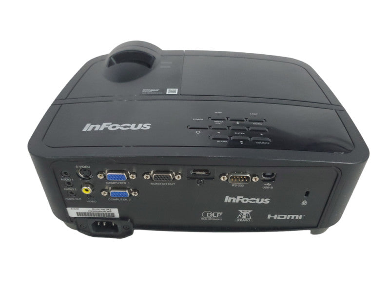 InFocus IN116a HDMI Projector, 2519 Lamp Hours |