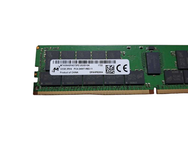 Micron 32GB 2RX4 PC4-2400T-RB2-11 | DDR4 Server Memory Q