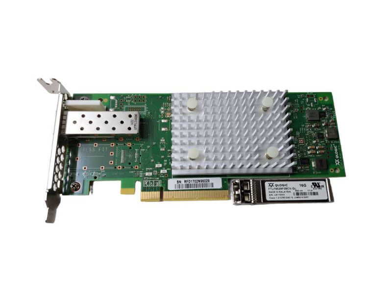 Dell QLogic QLE2690L-DEL Single Port 16GB/s SFP+ FC HBA Low Profile P3T0T Q