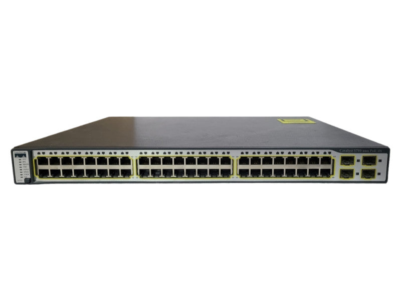 Cisco WS-C3750-48PS-S 48-Port 10/100 PoE Managed Switch