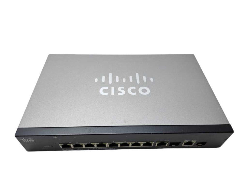 Cisco SG300-10P | 10-Port Gigabit PoE Managed Switch | 2x SFP