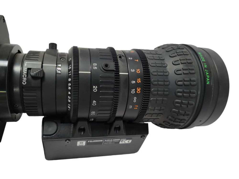 Panasonic HD Convertible Camera AW-HE870N Fujinon A20x8.6BMD-DSD lens READ _