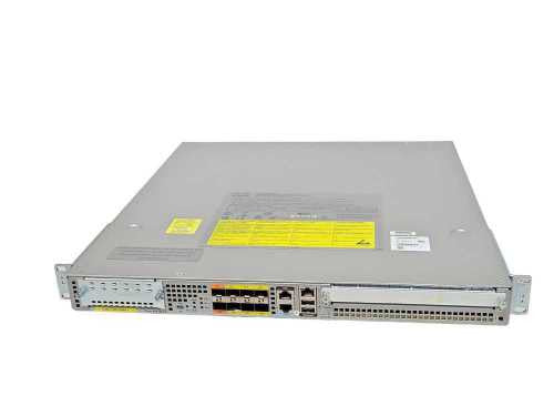 Cisco ASR1001-X Aggregation Services Router w/ 2x PSU, 20Gbps throughput SEE _