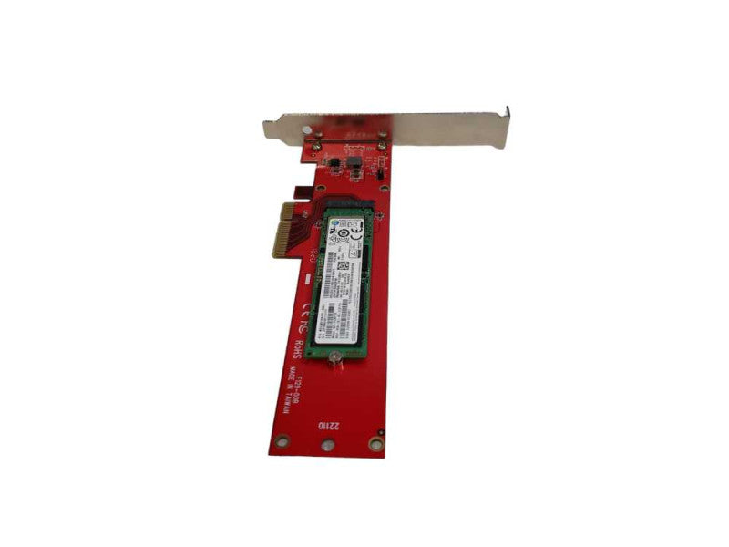 StarTech x4 PCI Express to M.2 PCIe NVMe SSD Adapter w 512gb m.2 - PEX4M2E1 +