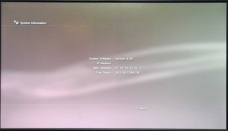 Sony PlayStation 3 Slim PS3 320GB HDD, CECH-2501B Black, 1x Controller