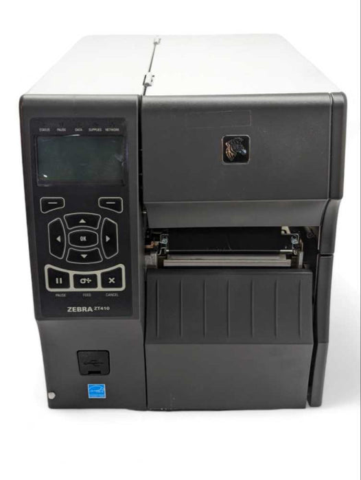 Zebra ZT410 4\\" Industrial Thermal Transfer Label Printer, 203 dpi ZT41042-T01 -