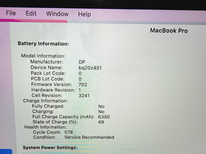 Apple Macbook Pro Retina 2015 15\\" 4-Core i7-4770HQ @ 2.2GHz 16GB DDR3 250GB SSD [Read] (