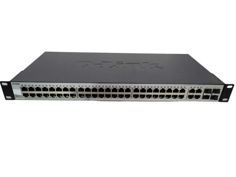 D-Link DGS-1210-52 Ethernet 48-Port Gigabit Smart Rackmount Network Switch !