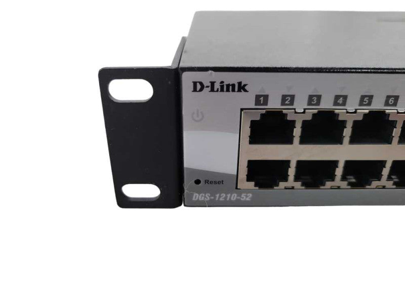 D-Link DGS-1210-52 Ethernet 48-Port Gigabit Smart Rackmount Network Switch !
