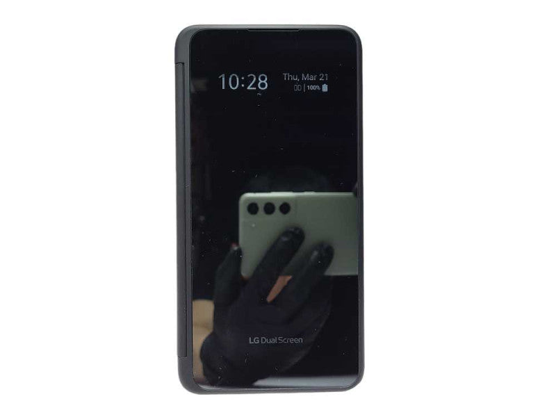 LG G8x ThinQ LM-G850V 128GB Live Demo Unit W/ Dual Screen Q$