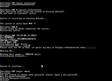 Fortinet FortiGate 30E | Network Security Firewall | Factory Reset | FG-30E