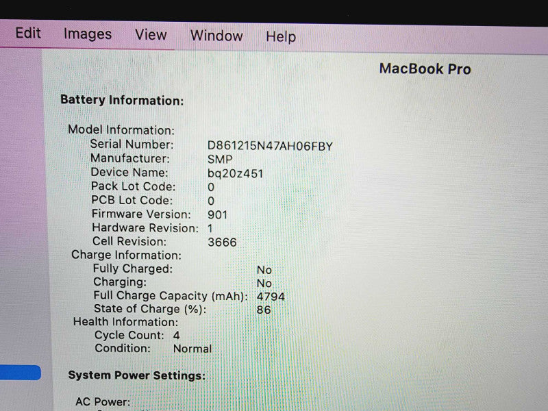 Apple Macbook Pro 2017 13\\" Core i7-7660U @ 2.5GHz 16GB DDR3 500GB SSD [A1708] (