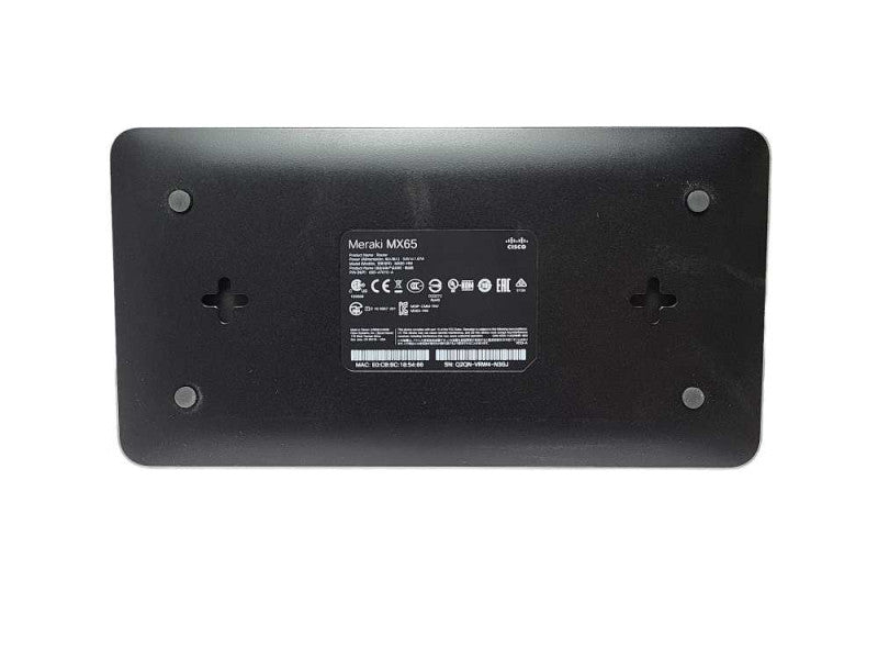 Cisco Meraki MX65-HW Wired Router w/ AC Adapter $