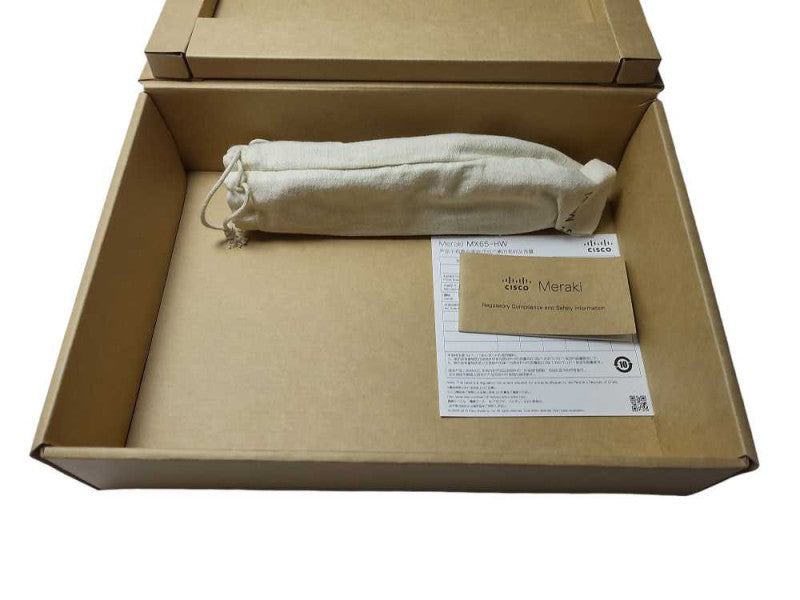 Cisco Meraki MX65-HW Wired Router w/ AC Adapter $