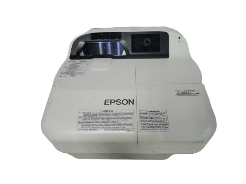 Epson BrightLink 595Wi LCD projector H599A, No remote, READ _
