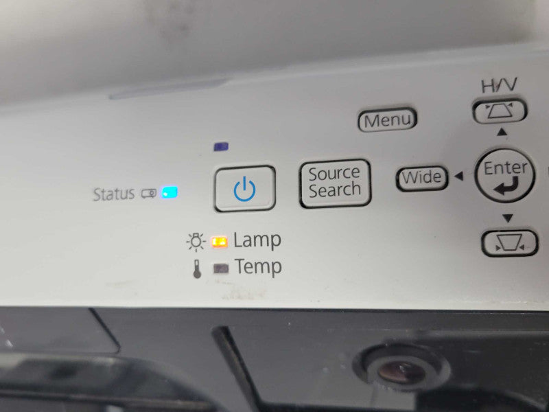 Epson BrightLink 595Wi LCD projector H599A, No remote, READ _