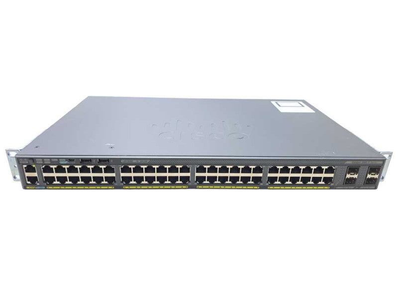 Cisco WS-C2960X-48TS-L | 48-Port Gigabit Managed Switch | + Stacking Mod