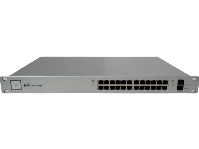 Ubiquiti UniFi US-24-250W 24-Port Managed PoE Gigabit Switch, READ _