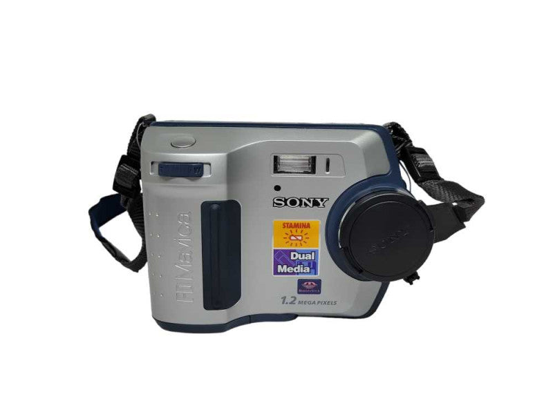 Working-Vintage Sony Mavica Floppy Disk Digital Still Camera MVC-FD100 %