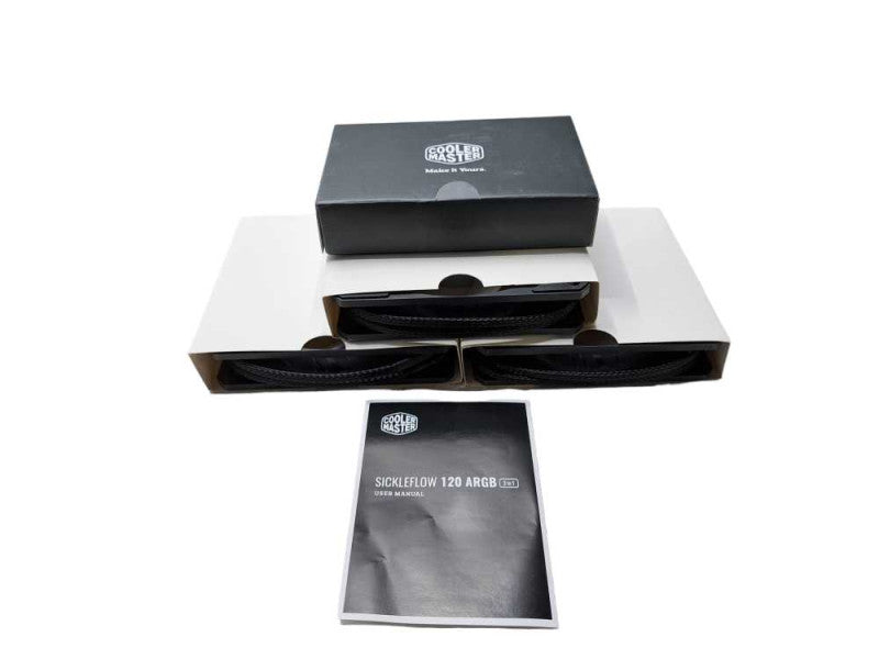 CoolerMaster Fan MFX-B2DN-183PA-R1 SickleFlow 120 Addressable RGB 3 in 1