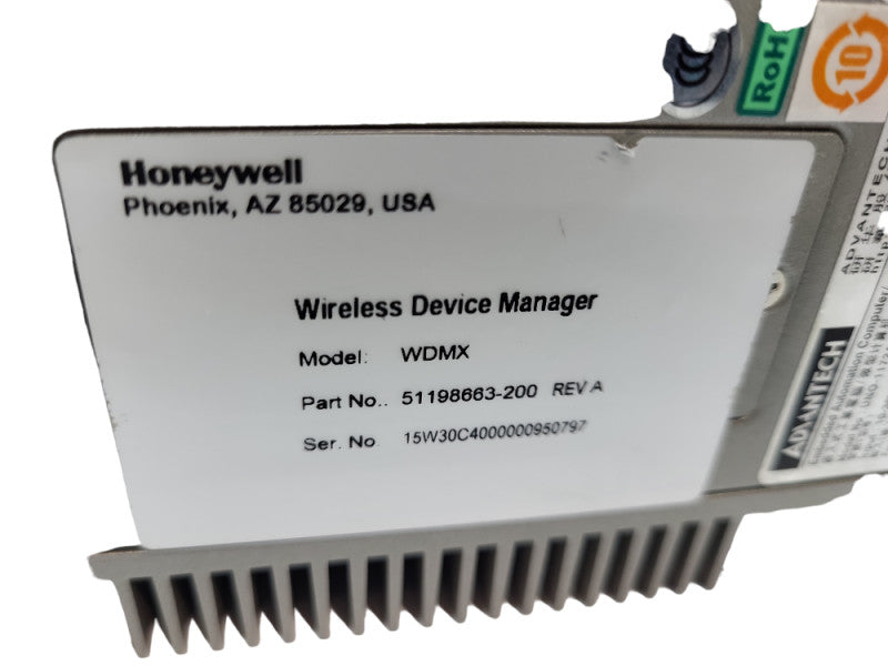 Honeywell UNO-1172A Wireless Device Manager / WDMX 51198663-200 Rev A / UNO11 &
