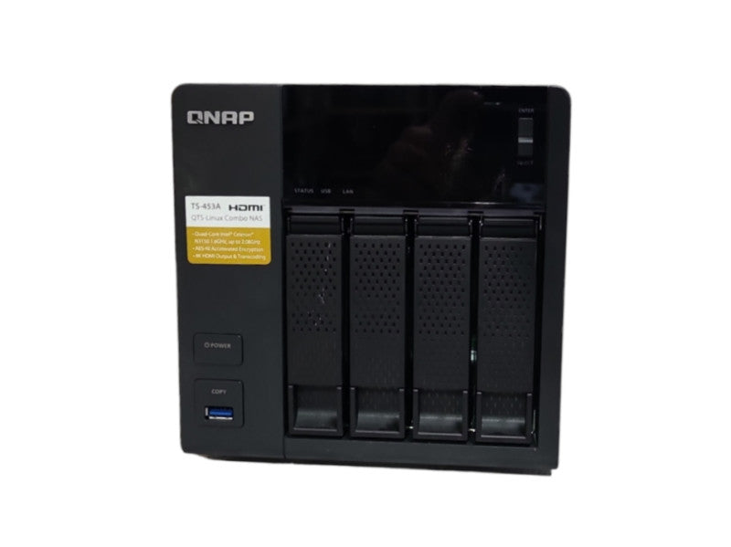 QNAP TS-453A, Intel N3150 1.60GHz, 4GB RAM, 8TB (4X2TB) NAS