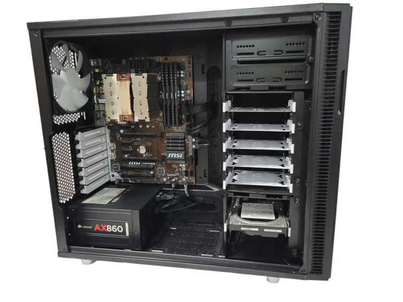 Custom/MSI Tower PC Core i7-6700 3.4Ghz 32GB DDR4 2TB HDD 860W PSU _