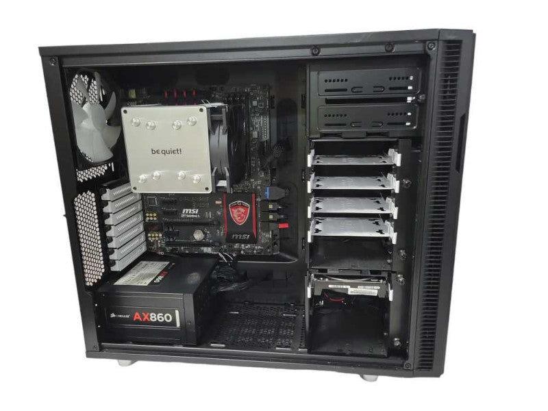 Custom/MSI Tower PC Core i7-4790 3.6Ghz 32GB 2TB HDD 860W PSU _
