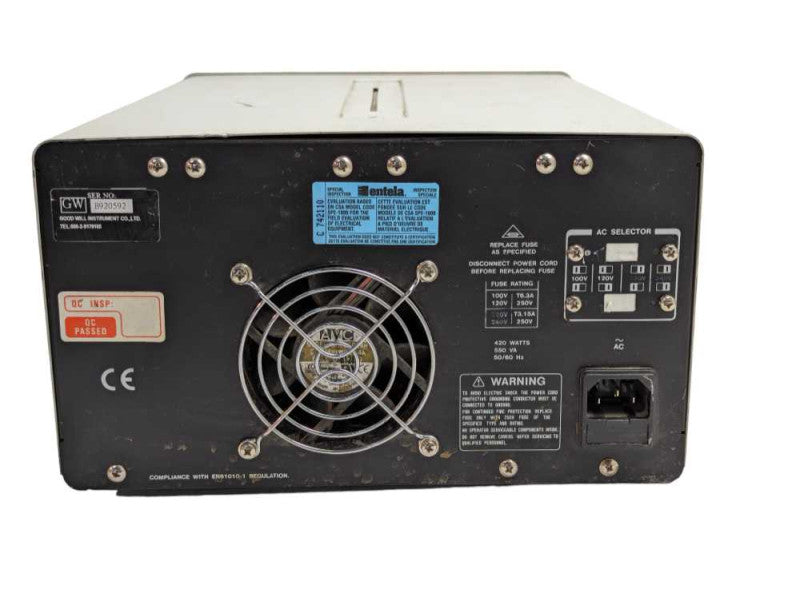 GW Laboratory DC Power Supply Model: GPC-3030D Dual Tracking with 5v Fixed  -