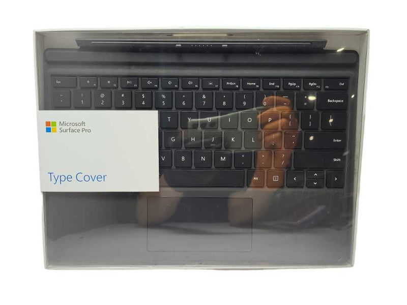 New Microsoft 1725 Type Cover Black for Surface Pro 3 4 5 6 7 Backlit Keyboard $