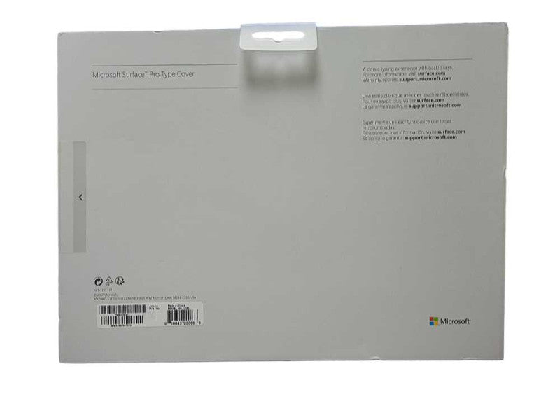 New Microsoft 1725 Type Cover Black for Surface Pro 3 4 5 6 7 Backlit Keyboard $