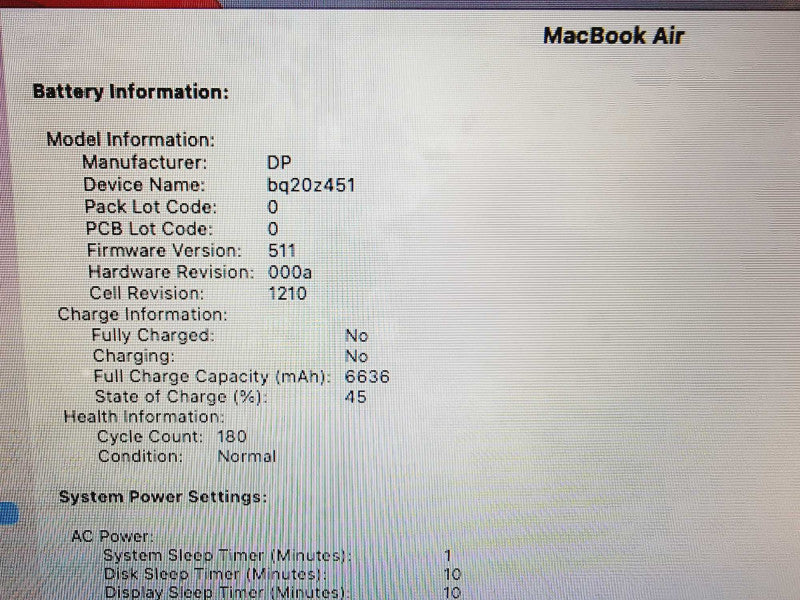 Apple Macbook Air 2017 13\\" Core i5-5350U @ 1.8GHz 8GB DDR3 500GB SSD (
