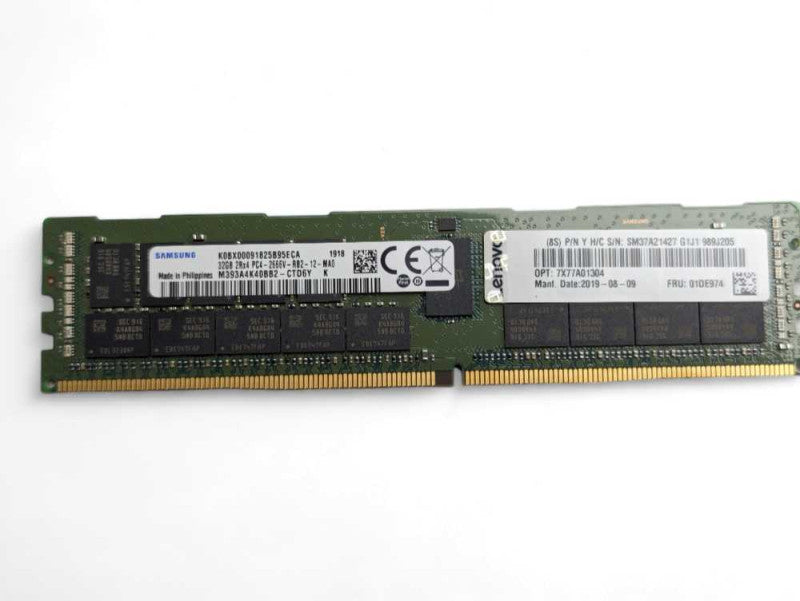 SKhynix/Samsung 32GB 2Rx4 PC4-2666V-RB2 DDR4 Server Memory  Q-