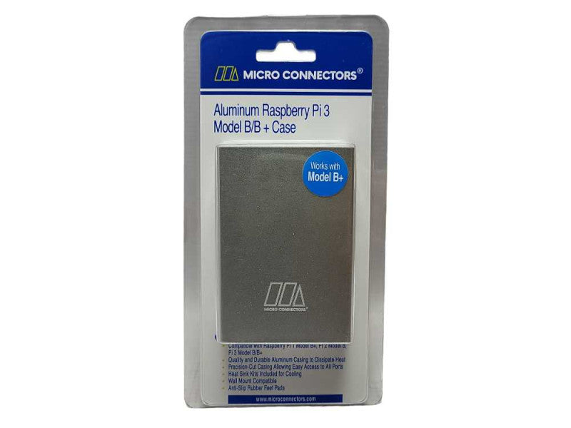 New Micro Connectors Aluminum Raspberry Pi 3 Model B/B + Case  Q$