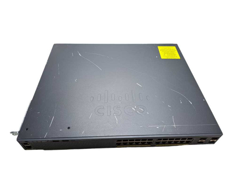 Cisco WS-C2960X-24PS-L V06 | 24-Port Gigabit PoE+ 370W 4x SFP Switch + Stack Q