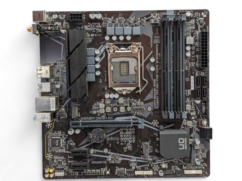 Gigabyte B560M DS3H AC DDR4 Support for 11th Gen Intel Core  -