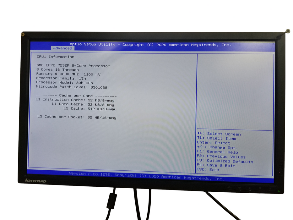 Supermicro Server H12SSW-NT, AMD EPYC 7232P, 32GB DDR4, RSC-66G4, 10G NIC