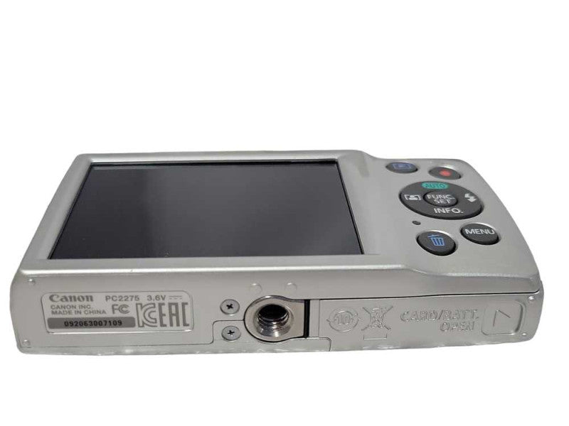 New Open-Box Canon PowerShot ELPH 180 20MP Digital Camera Silver _