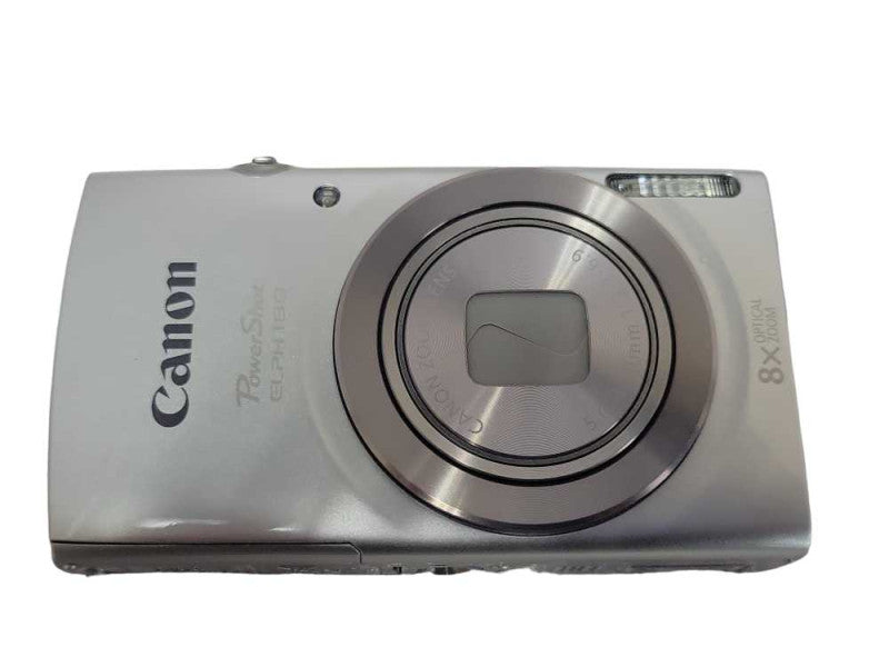 New Open-Box Canon PowerShot ELPH 180 20MP Digital Camera Silver _