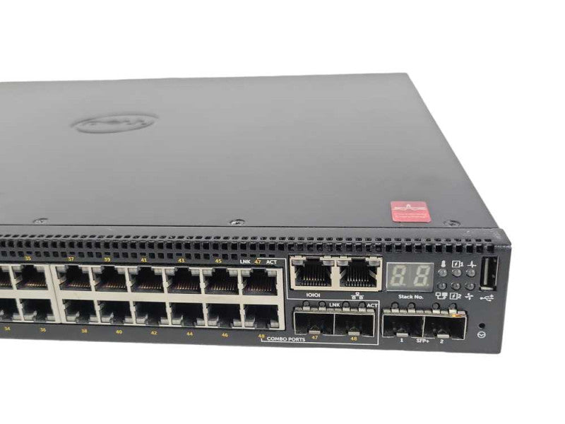 Dell Networking N3048P 48-Port PoE+ Gigabit Managed Network Switch , No PSU _