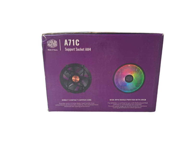 Cooler Master A71C ARGB | AM4 CPU Air Cooler
