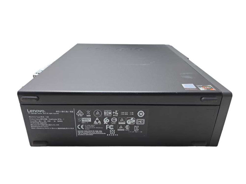 Lenovo M75s-1 SFF | AMD Ryzen 3 Pro 3200G @ 3.60GHz 4C, 8GB DDR4, No HDD/OS