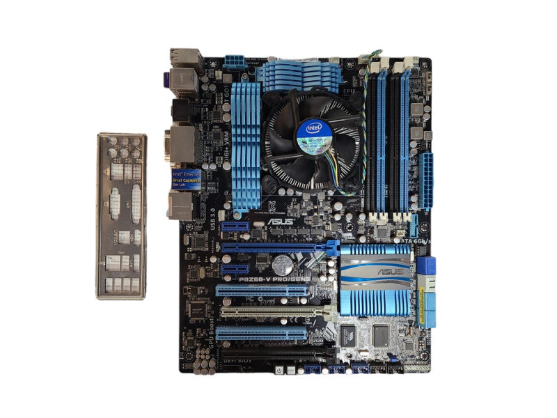 Intel i7-2600K 3.50GHz w/ASUS P8Z68-V PRO GEN 3 Motherboard & I/O Shield