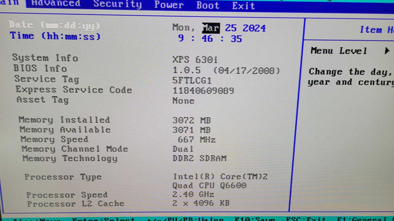 Dell XPS 630i - C2Q Q6600 | 3GB RAM | NO HDD | 8800GT 512MB SLi | 750W PSU %