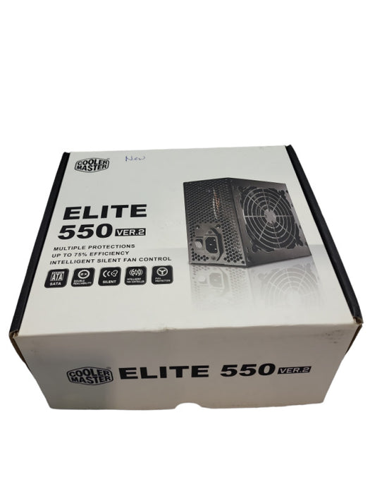 RS-550-PCAR-N1 COOLER MASTER 550 WATT POWER SUPPLY ELITE v2 &
