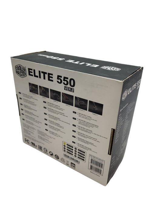 RS-550-PCAR-N1 COOLER MASTER 550 WATT POWER SUPPLY ELITE v2 &
