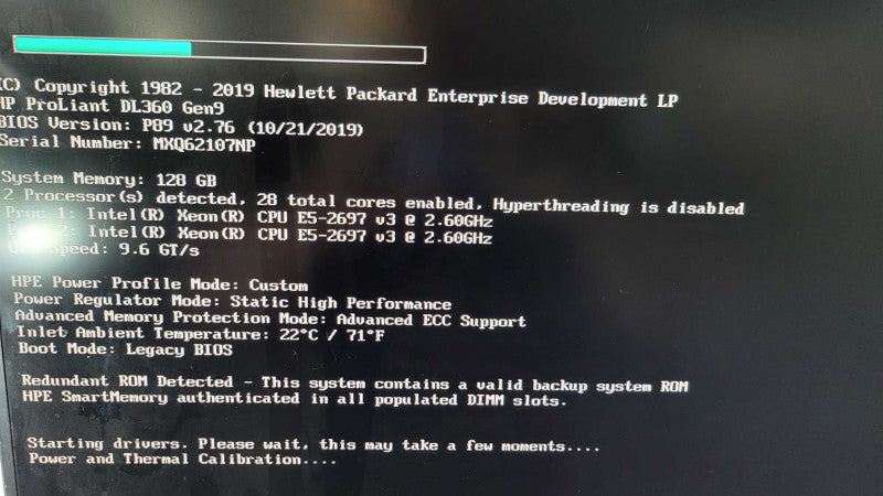 HP ProLiant DL360 Gen9 - 2xXeon E5-2697 v3 | 128GB RAM | NO HDD | P440ar %