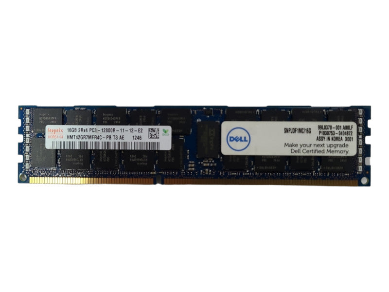 SK Hynix 16GB 2Rx4 PC3-12800R, DDR3 Server Memory Q
